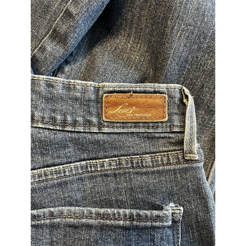 Levis Jeans Womens 8M/29 Blue Demi Curve Classic Boot Cut Mid Rise Stretch - Picture 8 of 11